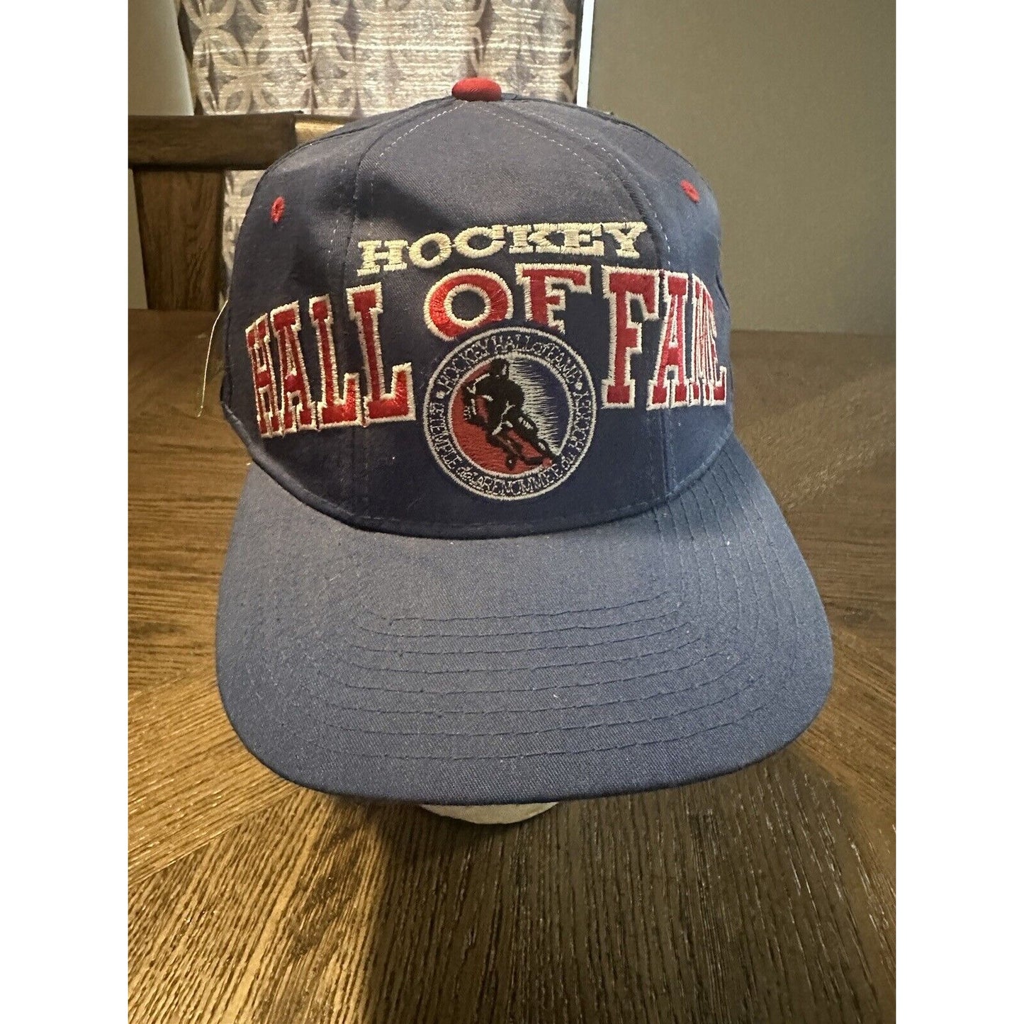 NWT Starter Hockey Hall Of Fame Temple de la Renommee du Hockey Blue Hat