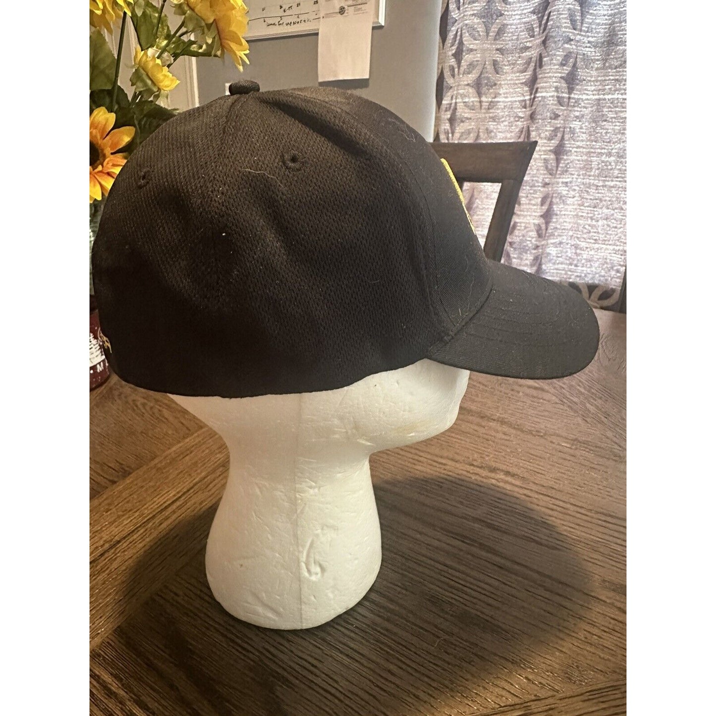 Baseball Cap Black M/L AIS Construction John Deere Trucker Hat