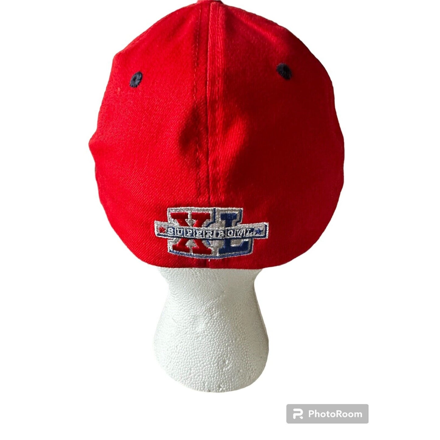 NWOT Super Bowl XL Detroit Red Hat Cap Feb 2006 NFL Reebok Steelers Seahawks
