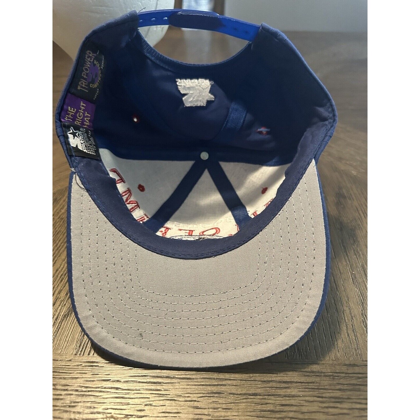 NWT Starter Hockey Hall Of Fame Temple de la Renommee du Hockey Blue Hat