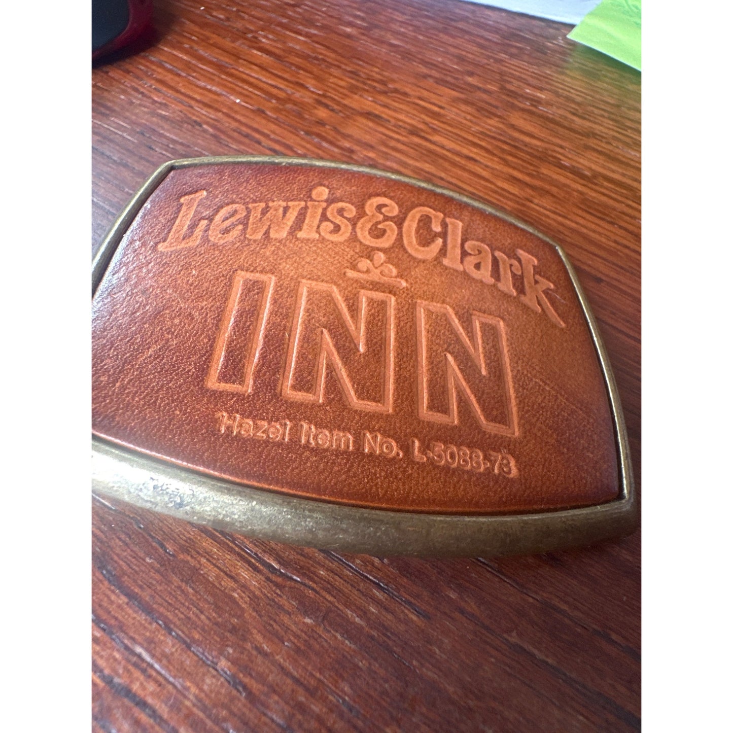 Lewis & Clark Inn Belt Buckle