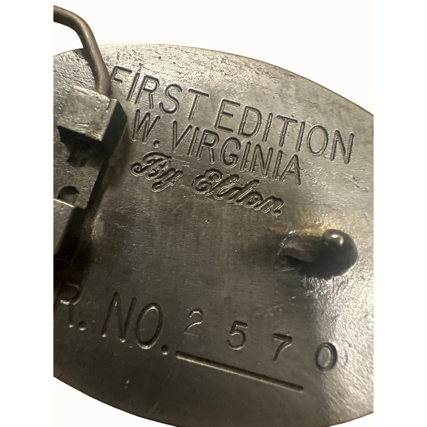 Eldon West Virginia Buckle Limited First Edition serial number + box