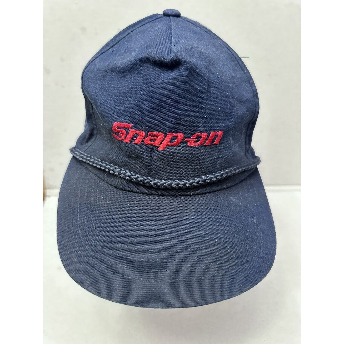 SNAP ON Hat Snap-On Tools Navy blue Rope Snapback Adjustable Cap Yupoong