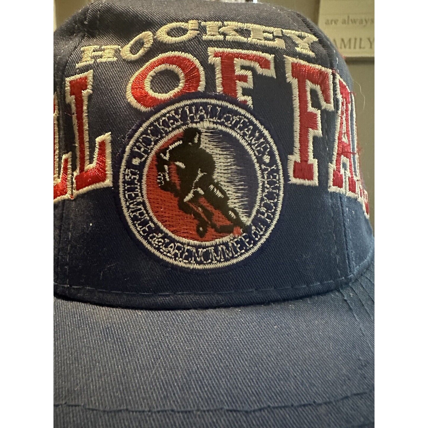 NWT Starter Hockey Hall Of Fame Temple de la Renommee du Hockey Blue Hat