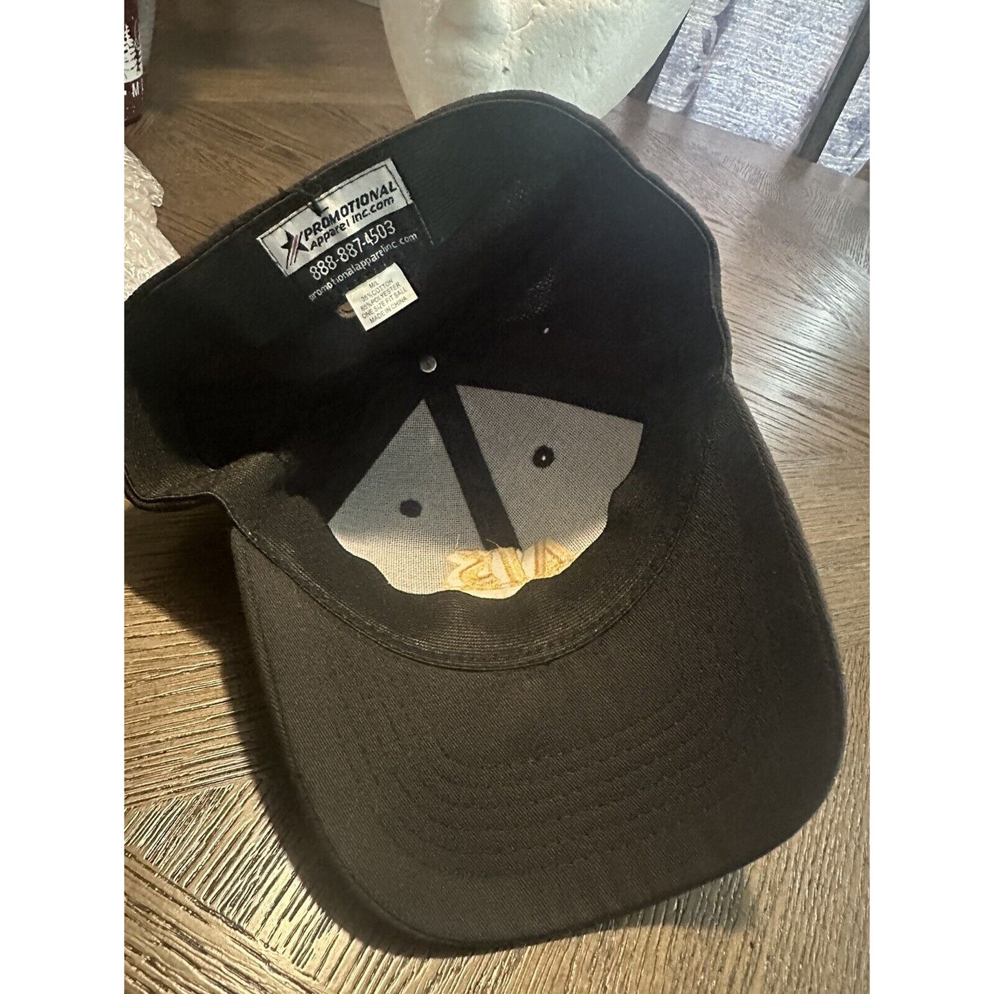 Baseball Cap Black M/L AIS Construction John Deere Trucker Hat