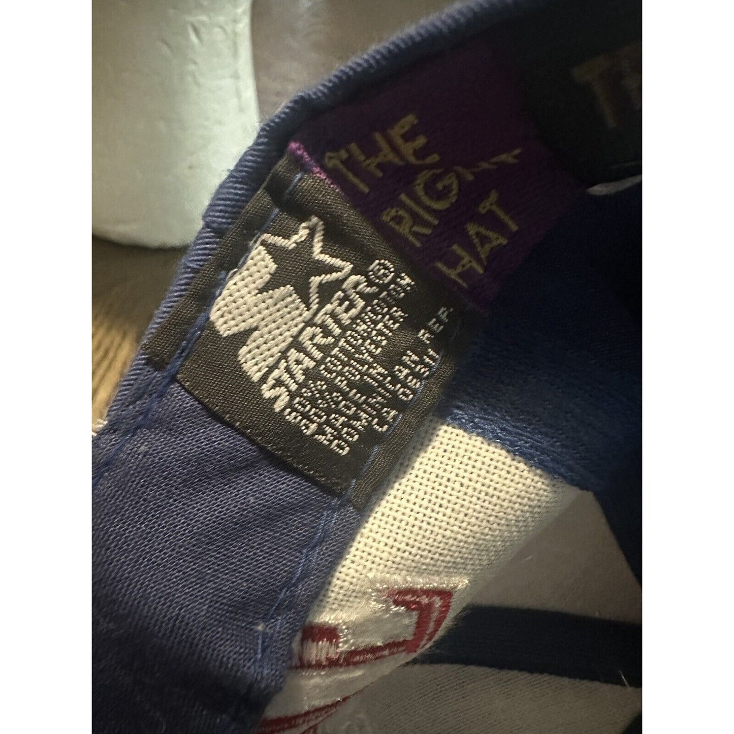 NWT Starter Hockey Hall Of Fame Temple de la Renommee du Hockey Blue Hat