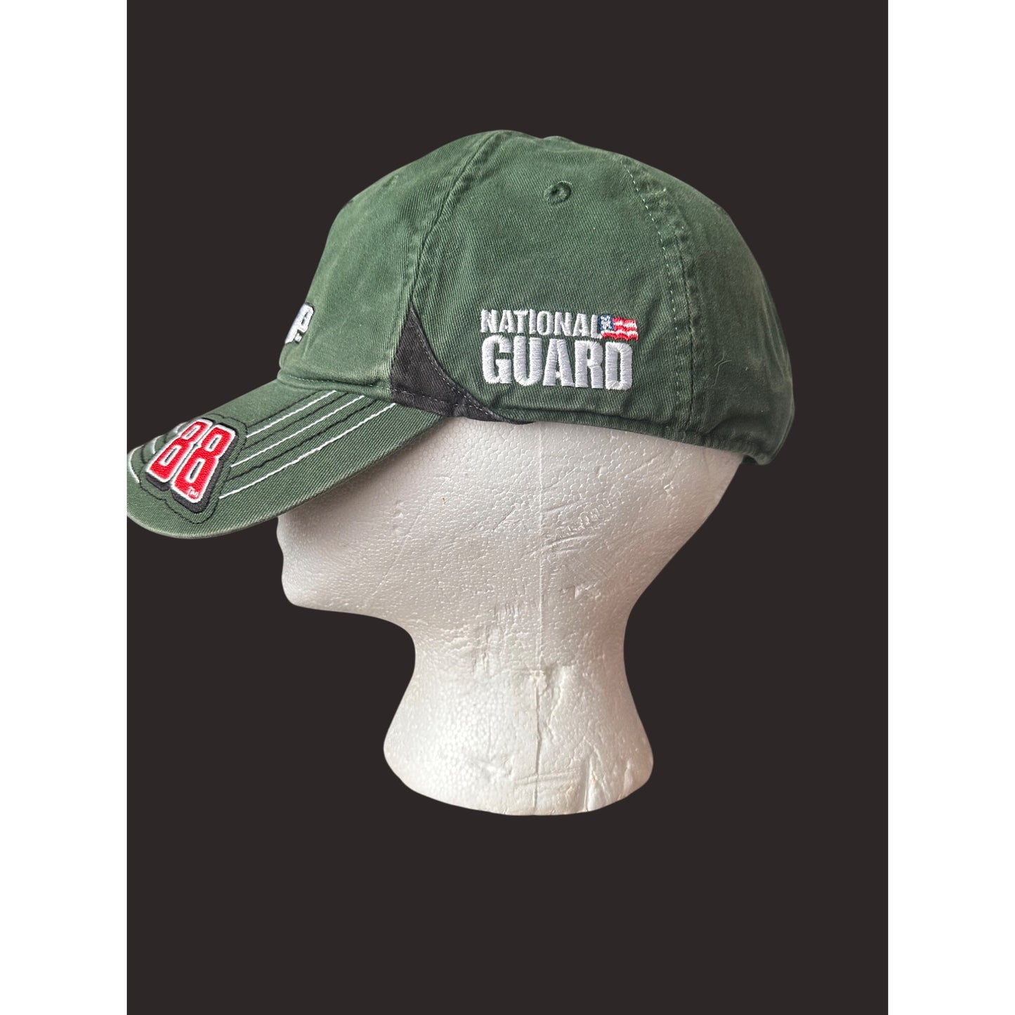 Dale Earnhardt Jr. Green NASCAR Amp Energy National Guard  Hat Chase Authentics