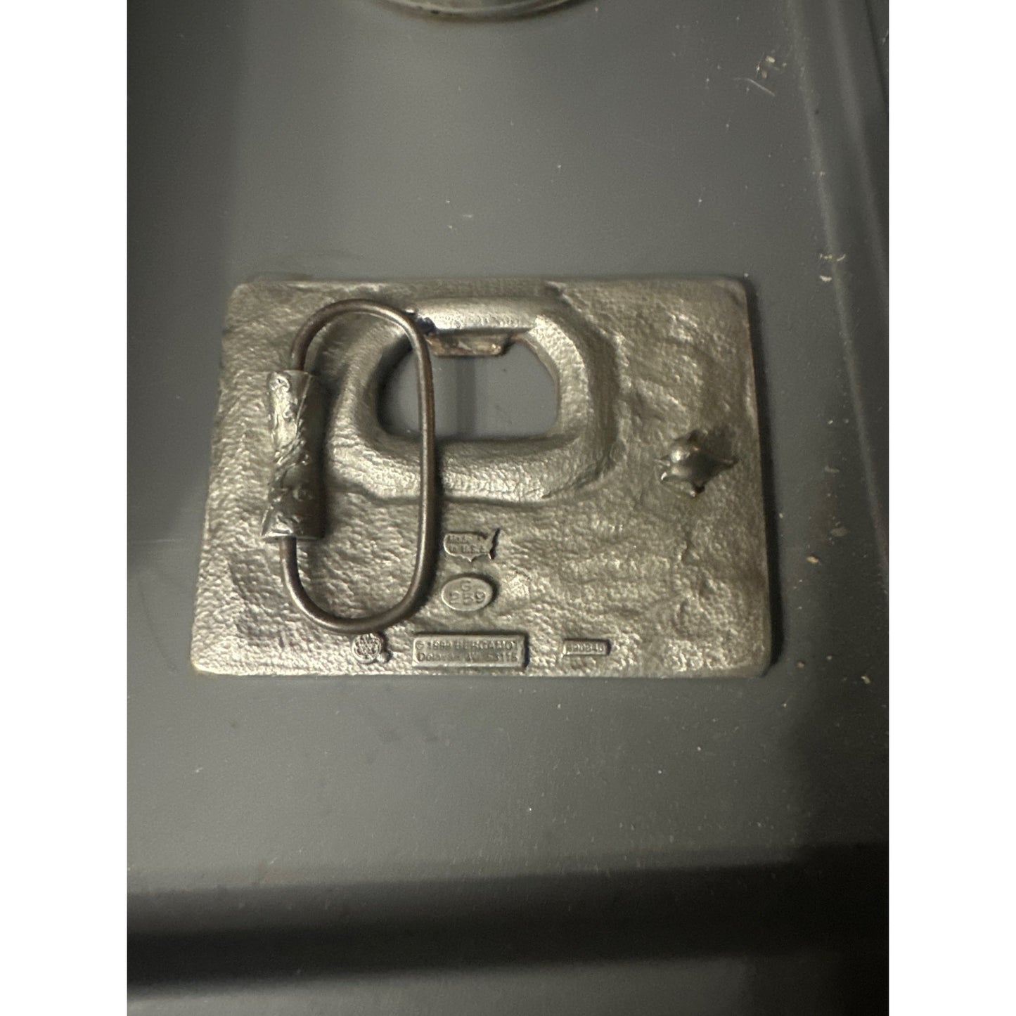 Got Beer? Vintage Bergamot Belt Buckle G259 Made In USA