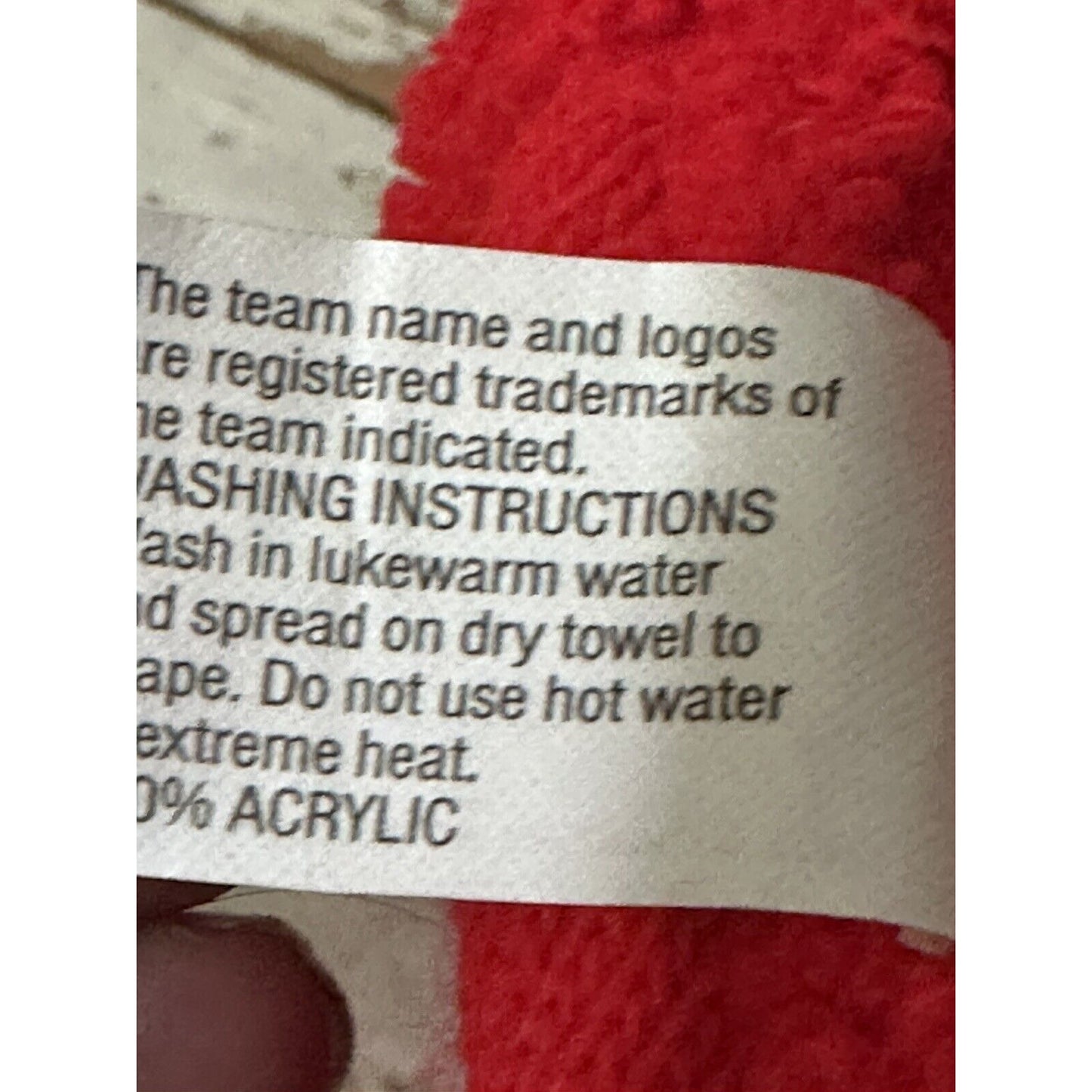 Detroit Red Wings Knit Hat NHL Official License Red Beanie Unisex Adult Size