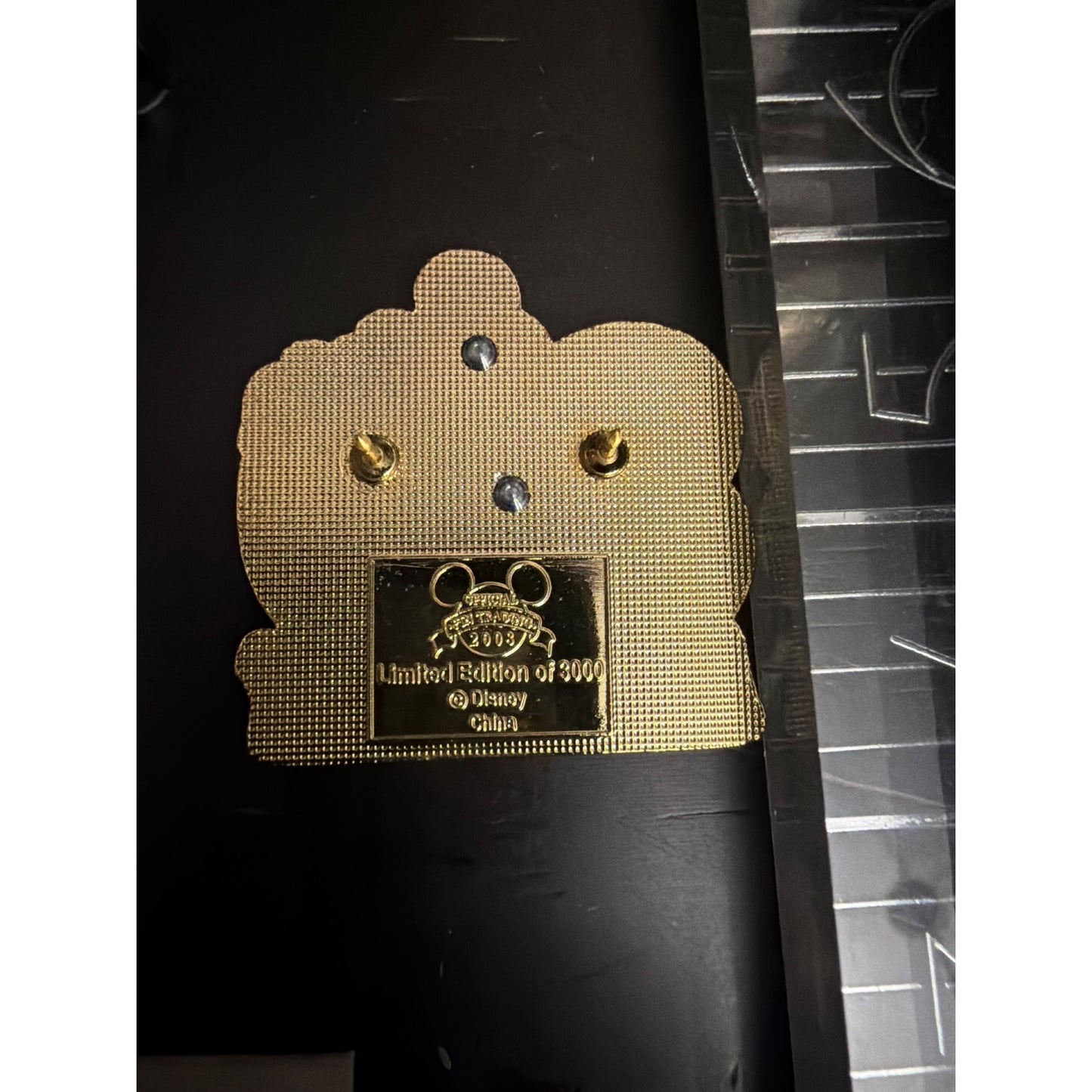 Disney Limited Edition 80th Anniversary Mickey Pin Gold & Enamel Collectible