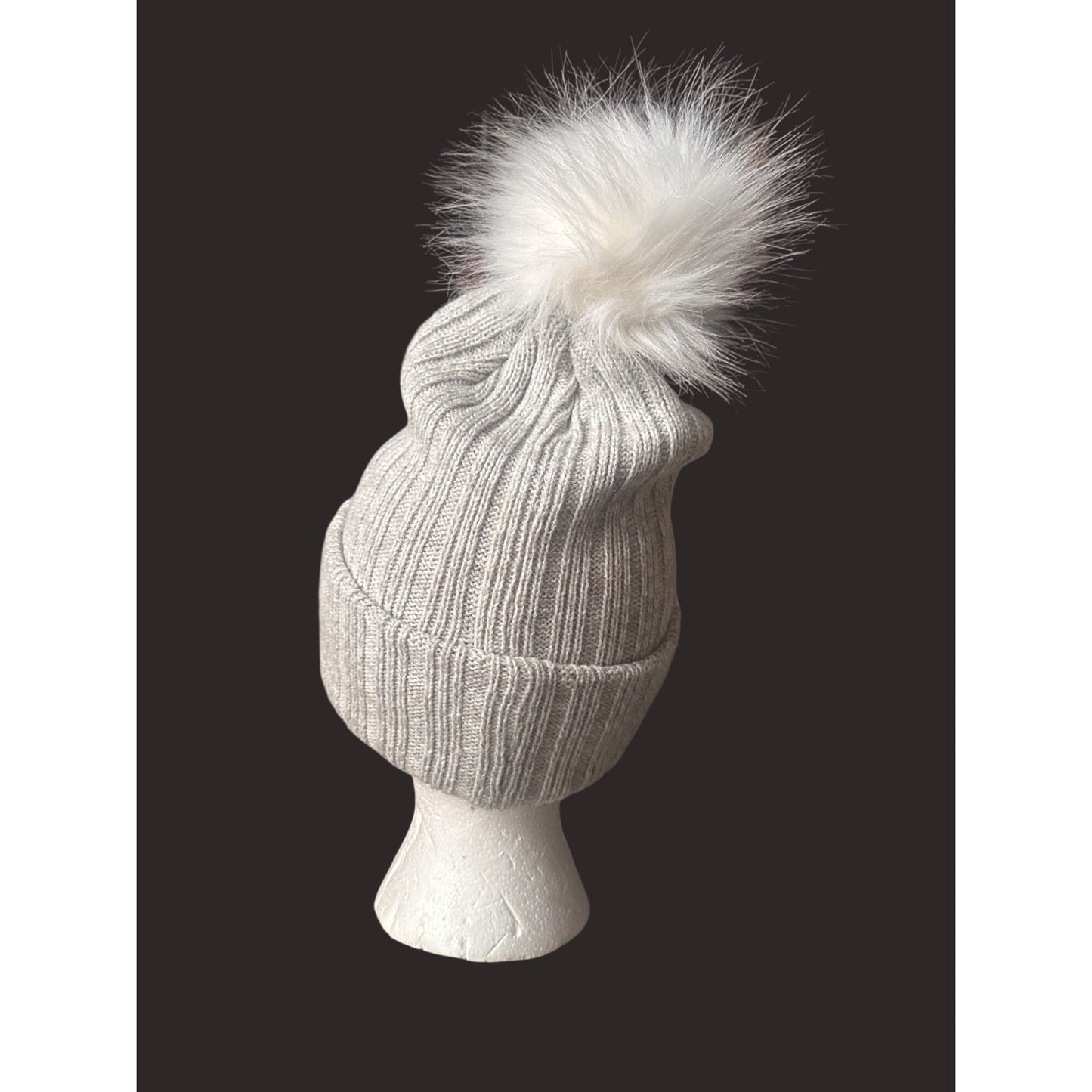 Chicago Bulls Womens Ribbed Knit Beanie With Pom Pom 47 Brand