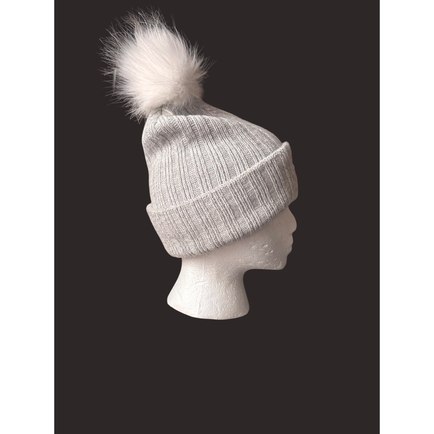 Chicago Bulls Womens Ribbed Knit Beanie With Pom Pom 47 Brand