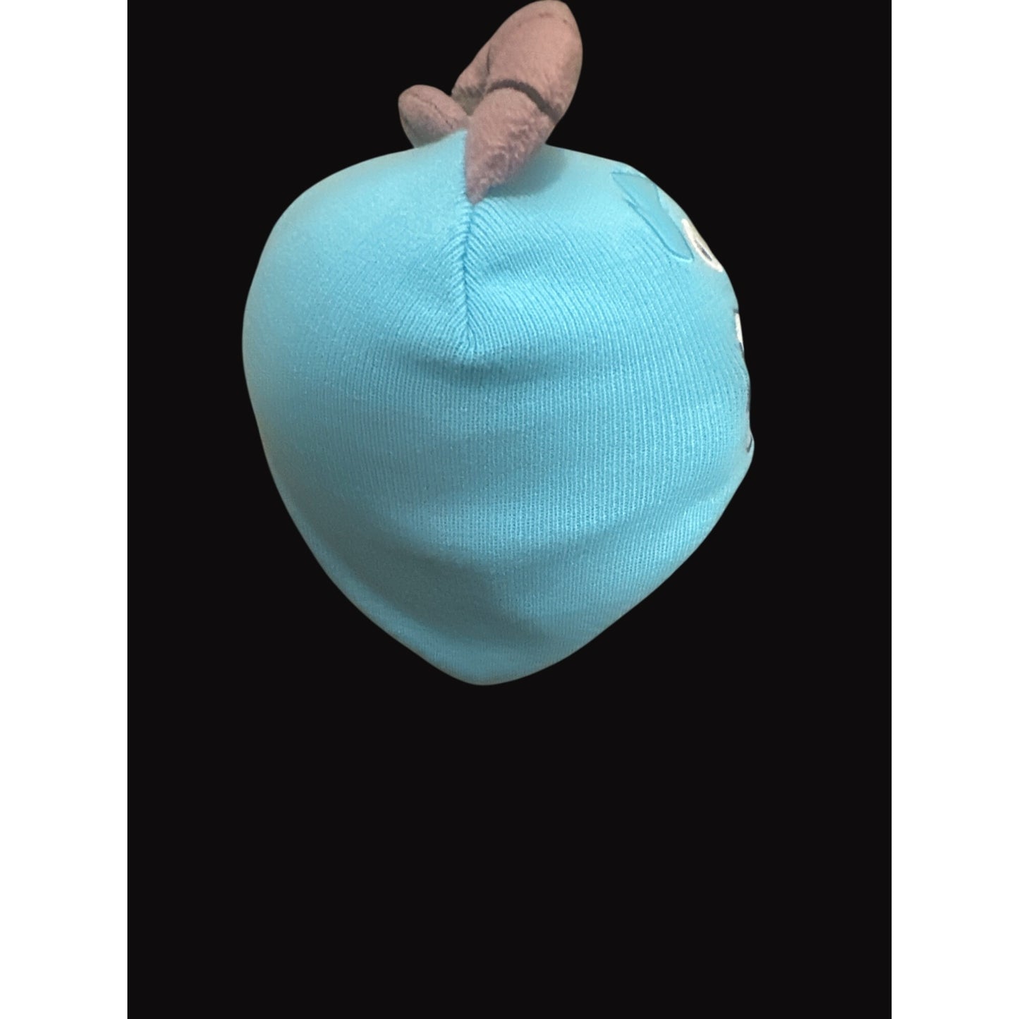 Disney Pixar Monsters University Sulley Beanie Hat With Horns Blue One Size 100% Acrylic & Polyester