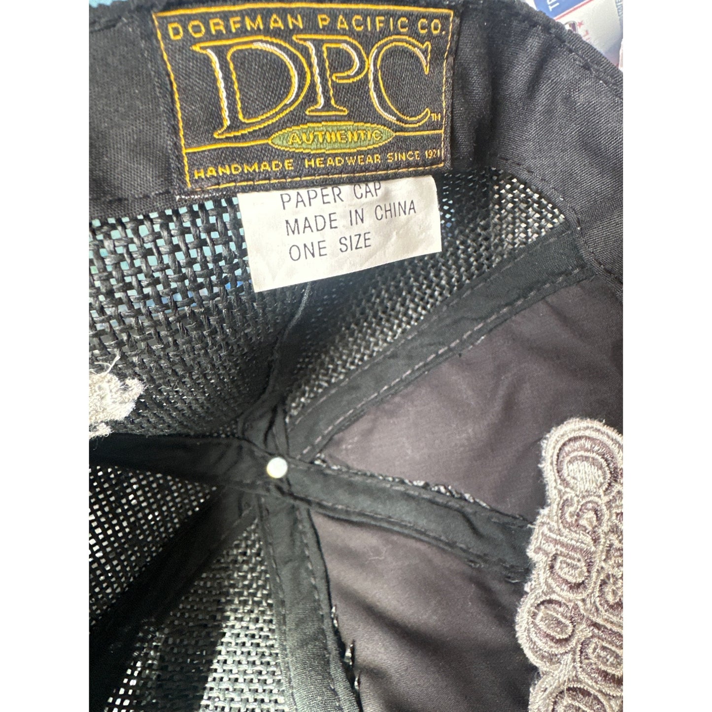 Cabo Wabo Cantina Black Mesh Baseball Cap Adj. Sammy Hagar