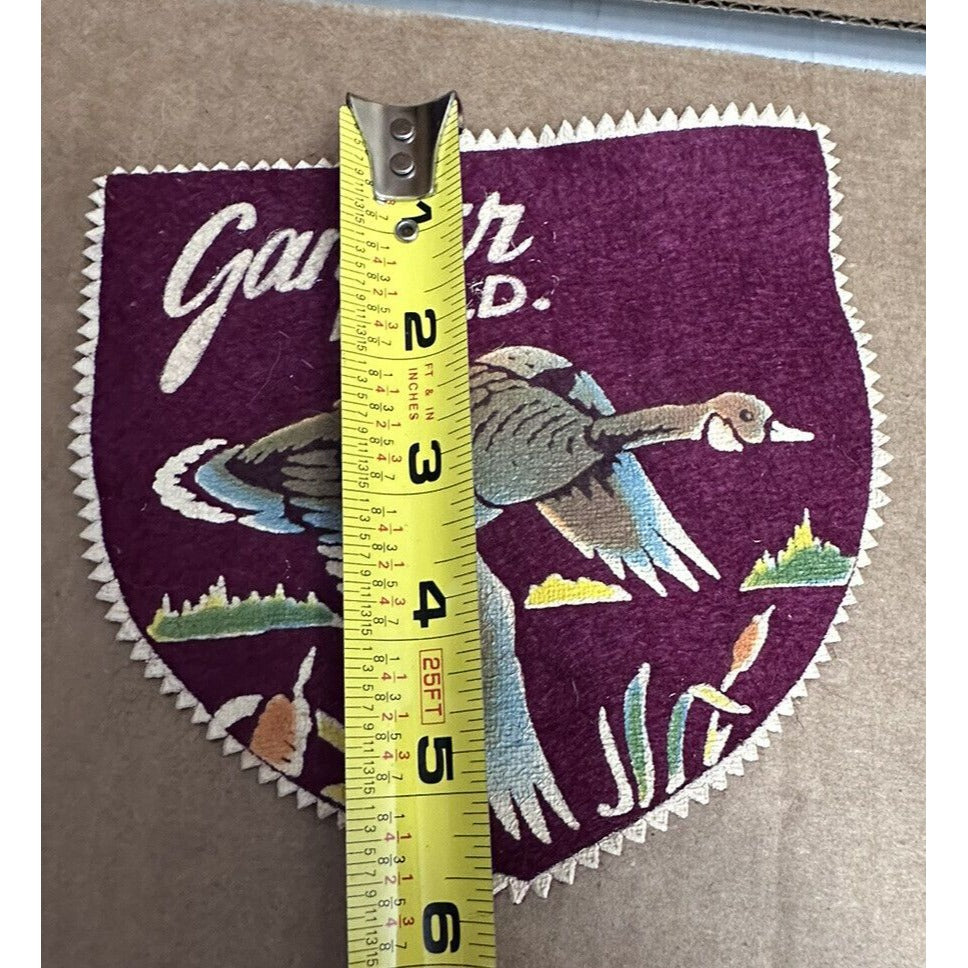 Newfoundland Canada NFLD Gander Patch Rare Large 6”