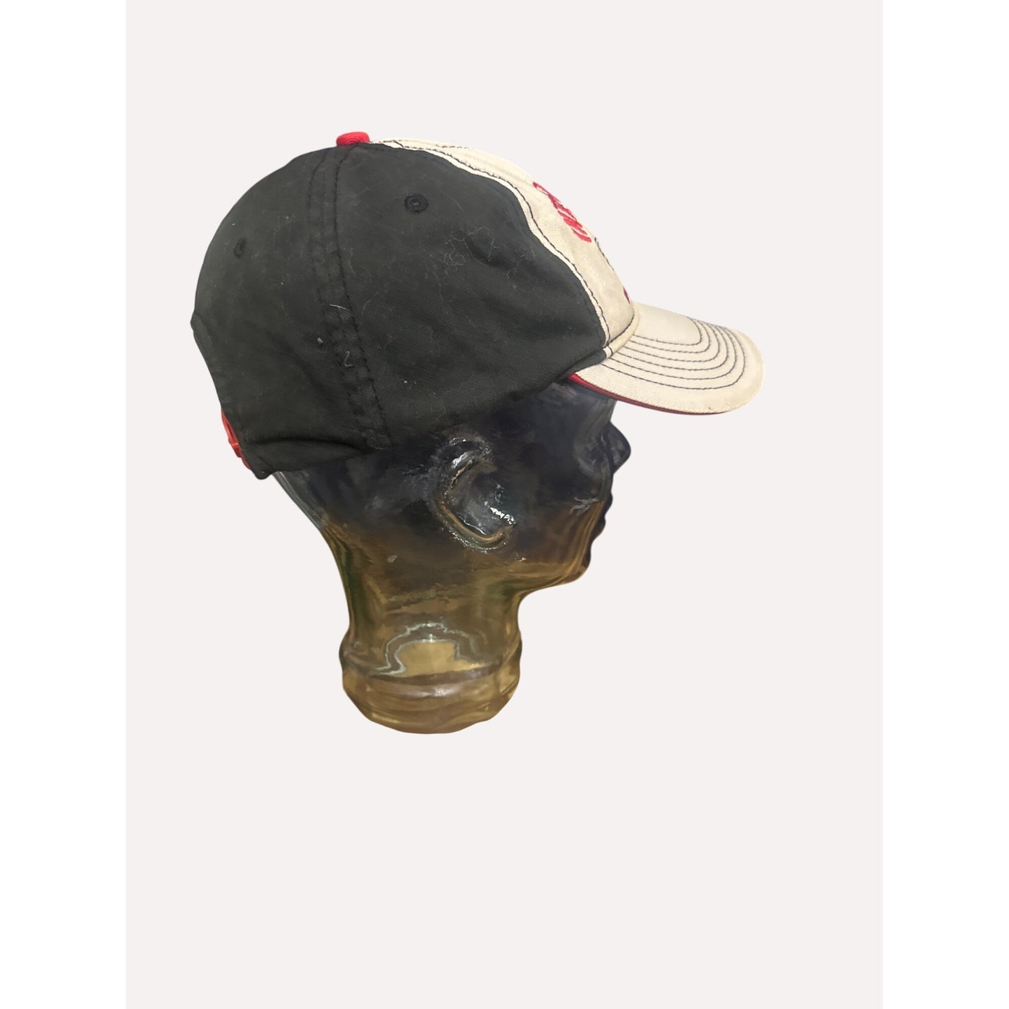 International Motor Truck Service Hat  Snapback 715 Headwear Black & Beige