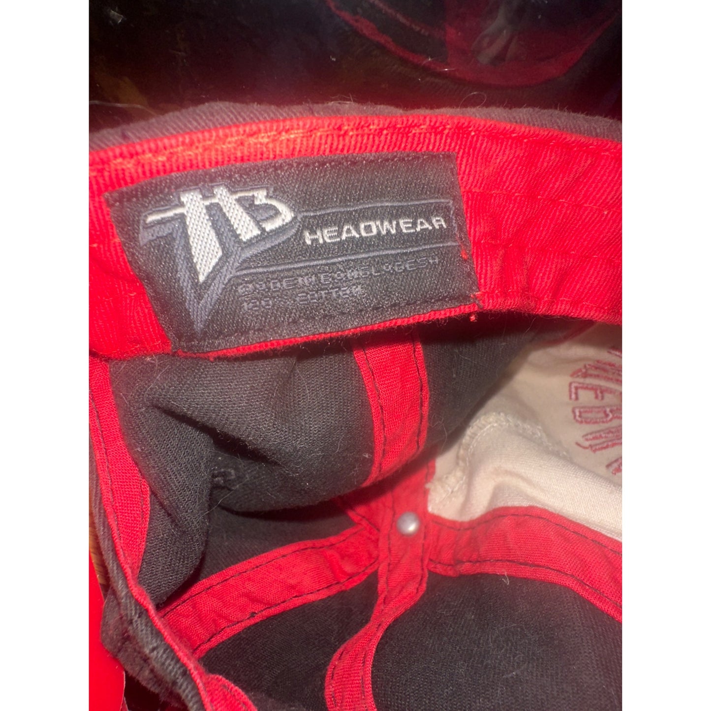 International Motor Truck Service Hat  Snapback 715 Headwear Black & Beige