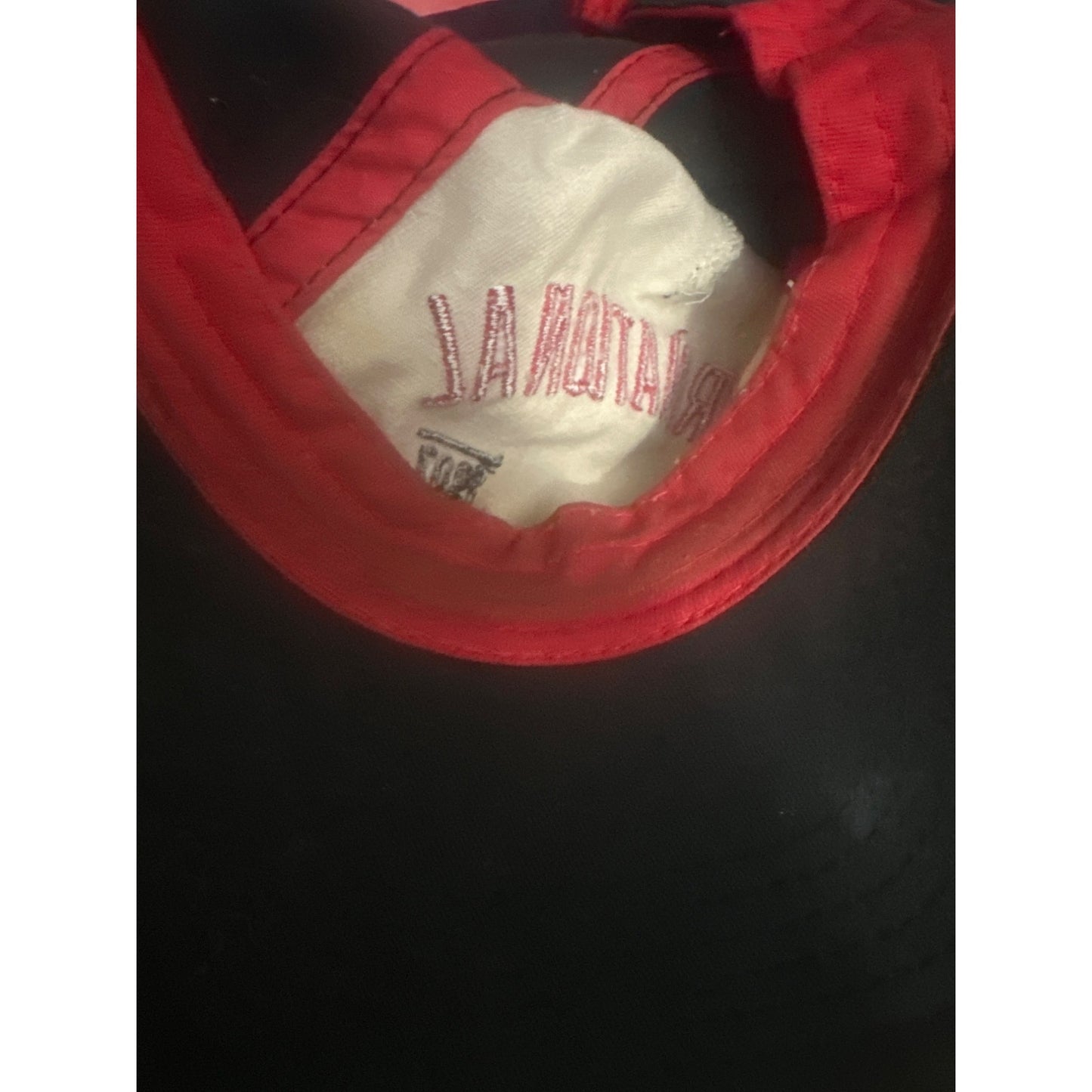 International Motor Truck Service Hat  Snapback 715 Headwear Black & Beige