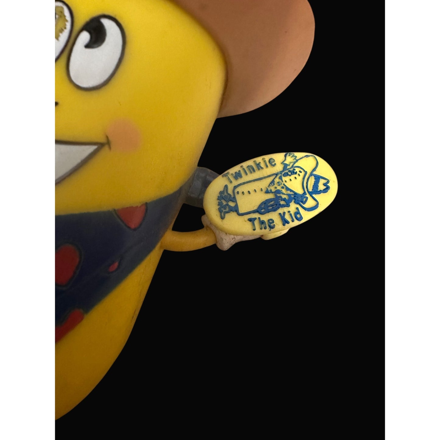 Hostess Twinkie The Kid Cowboy Vintage Toy Storage Container & Ring Collectible