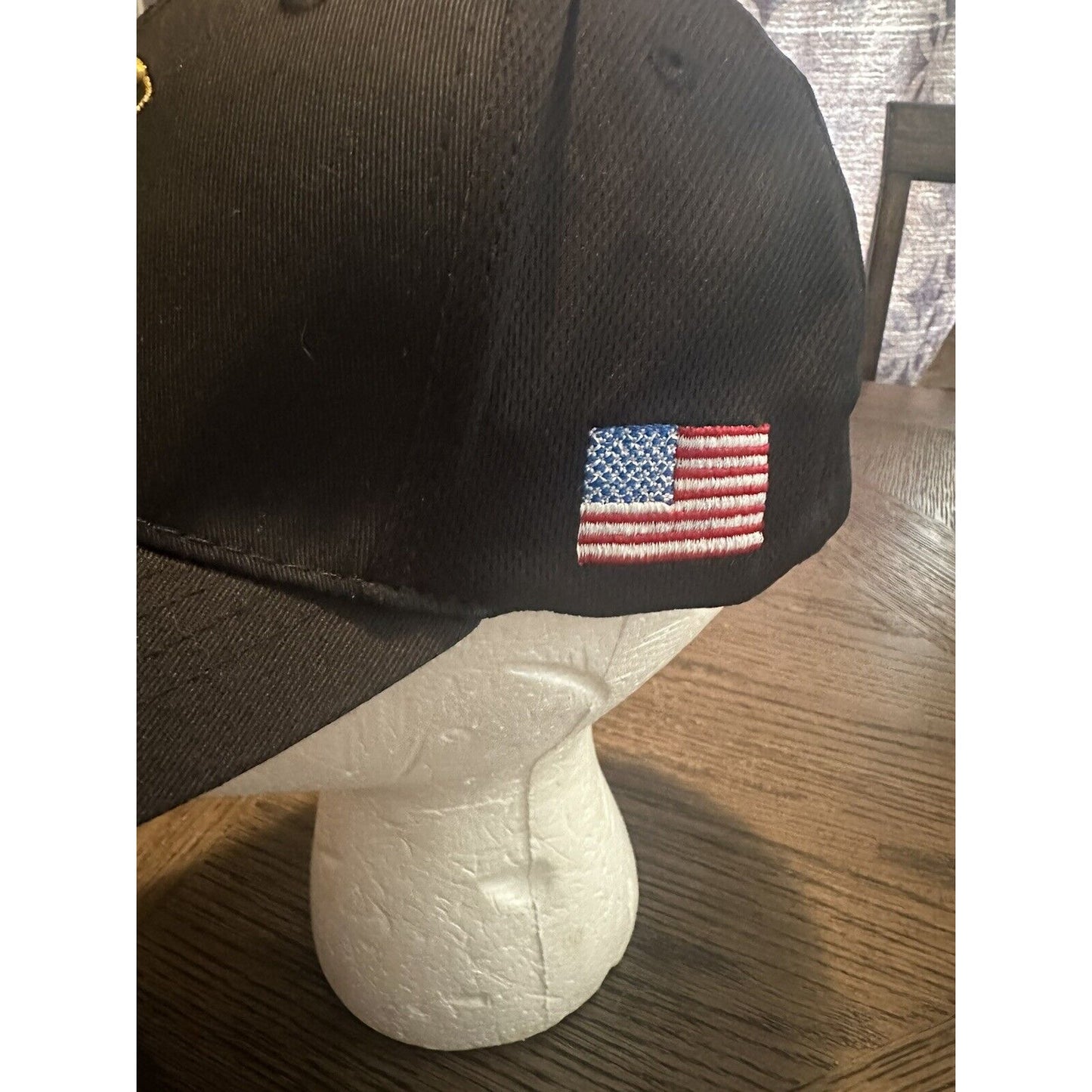 Baseball Cap Black M/L AIS Construction John Deere Trucker Hat