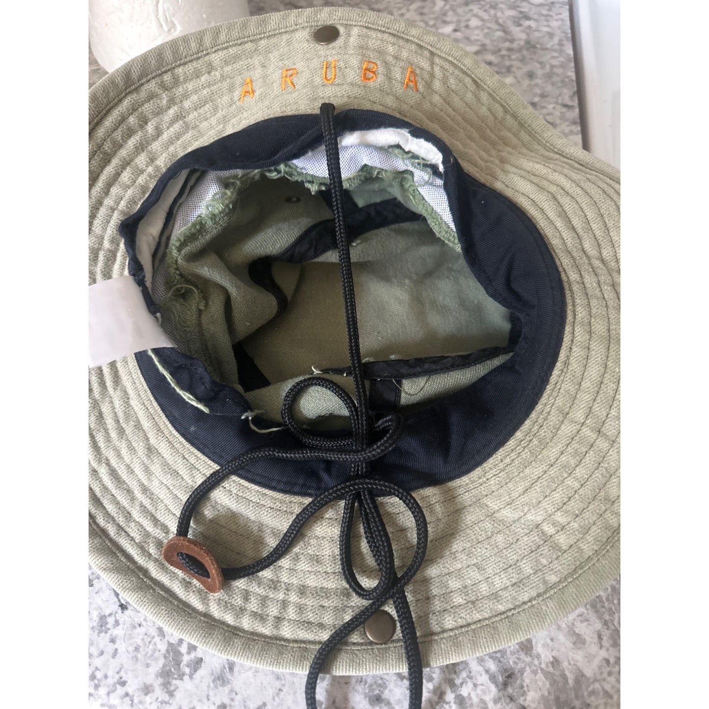 Iguana Joes Aruba Bucket Hat One Size 100% Cotton Made In China