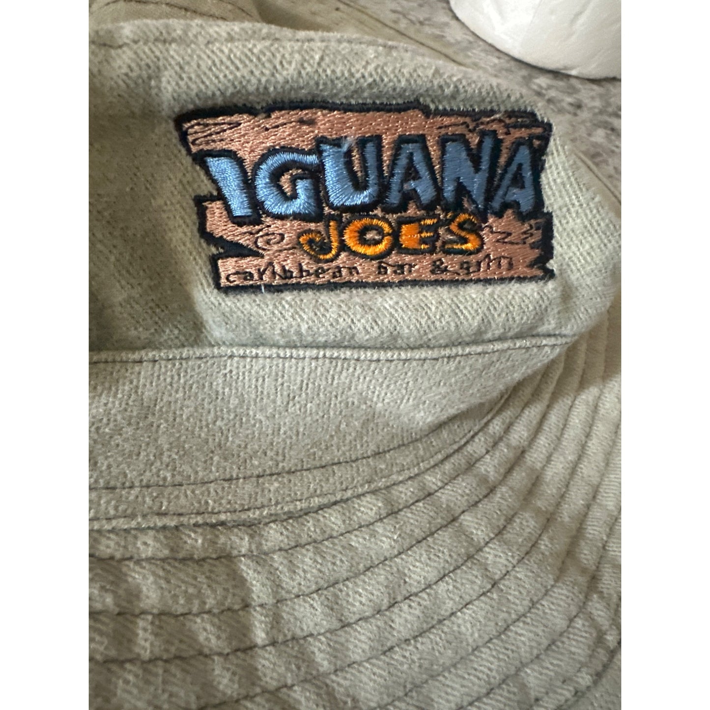 Iguana Joes Aruba Bucket Hat One Size 100% Cotton Made In China