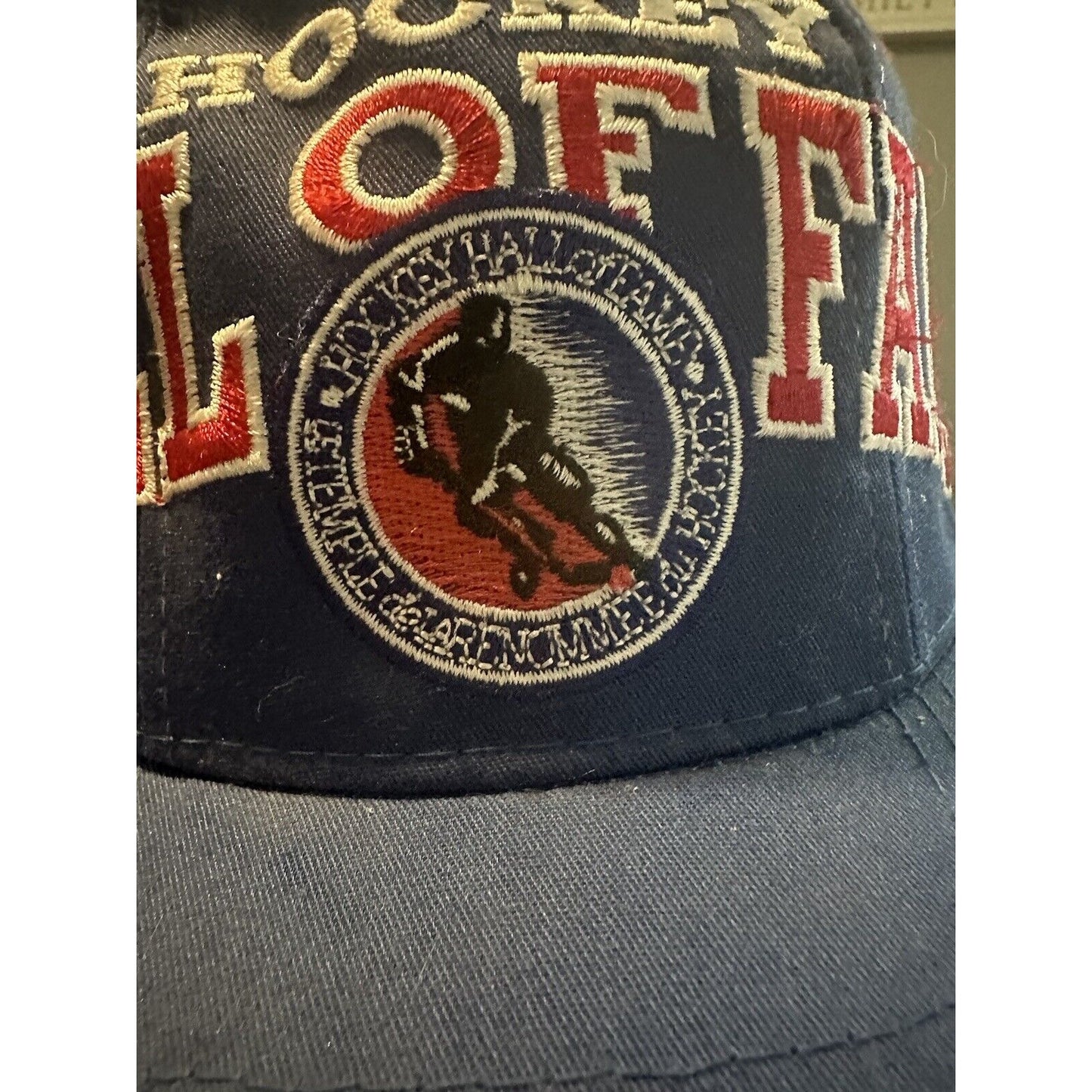 NWT Starter Hockey Hall Of Fame Temple de la Renommee du Hockey Blue Hat