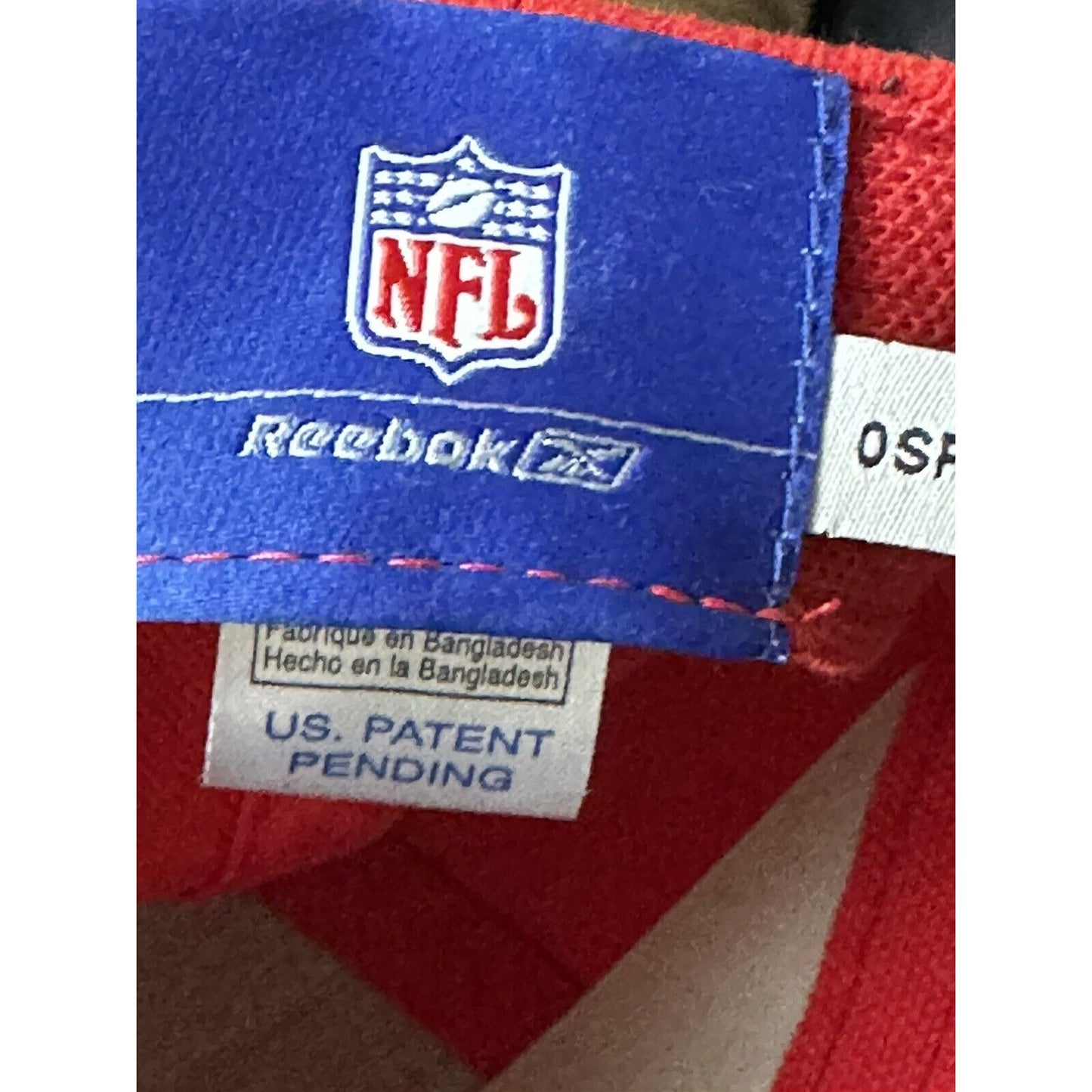 NWOT Super Bowl XL Detroit Red Hat Cap Feb 2006 NFL Reebok Steelers Seahawks