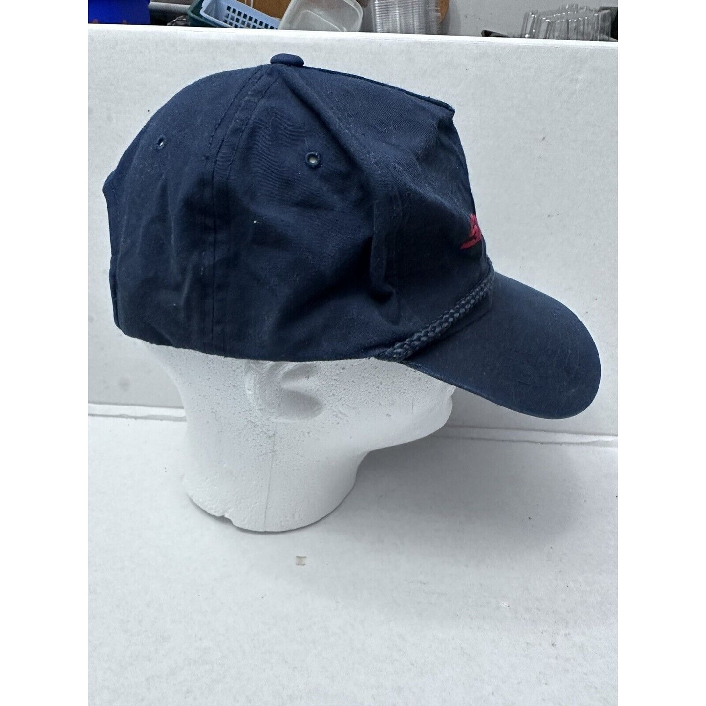 SNAP ON Hat Snap-On Tools Navy blue Rope Snapback Adjustable Cap Yupoong