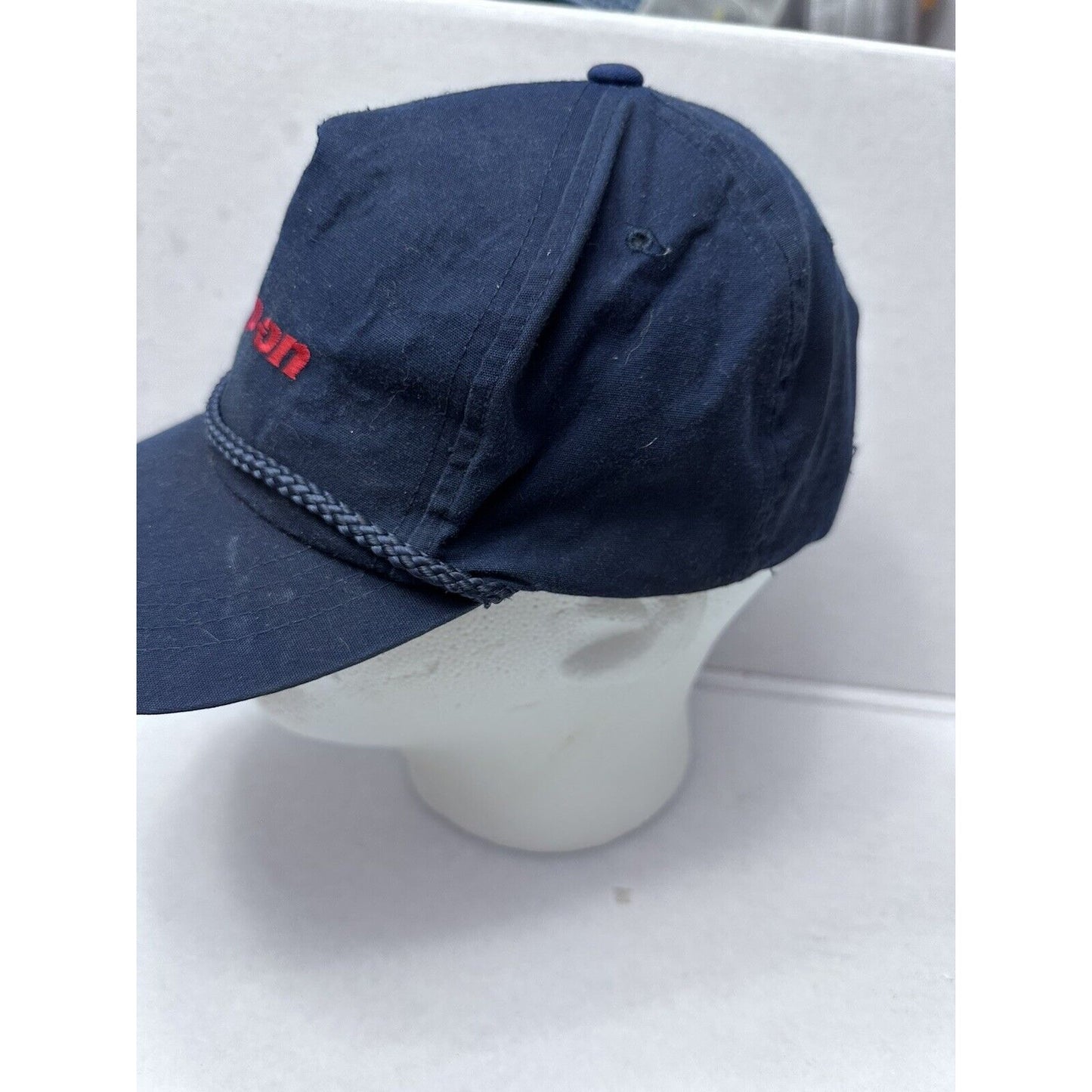 SNAP ON Hat Snap-On Tools Navy blue Rope Snapback Adjustable Cap Yupoong