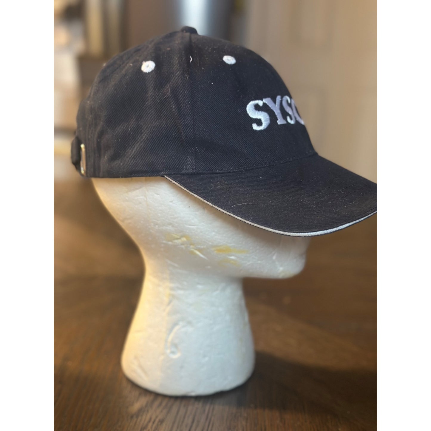 Sysco Adjustable Navy Blue Baseball Cap 2001 100% Cotton One Size Fits All