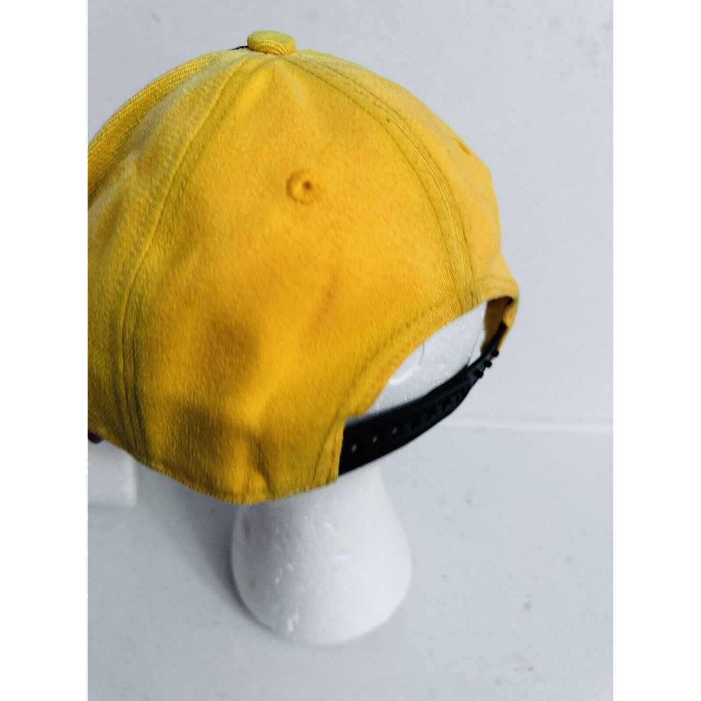 Pittsburgh Spellout Block Style SnapBack Hat Yellow Black