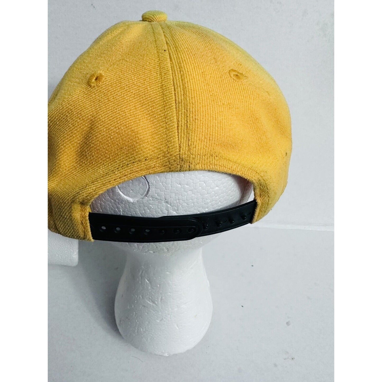 Pittsburgh Spellout Block Style SnapBack Hat Yellow Black