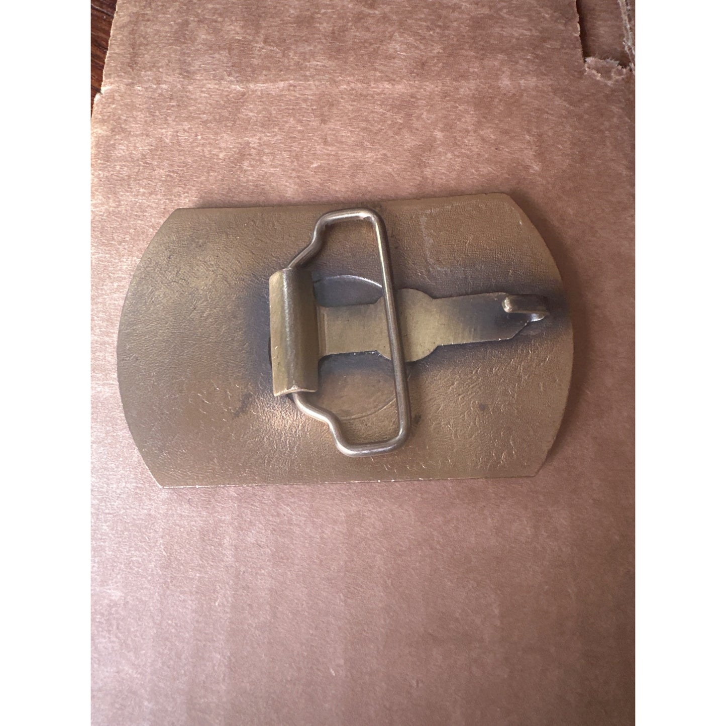 UMS Management Services By UOP Brass Belt Buckle