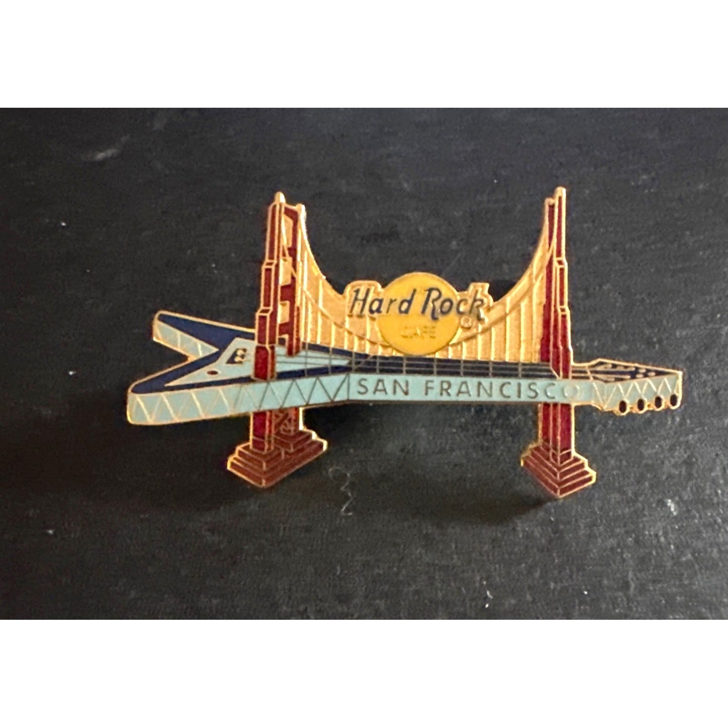 Hard Rock Cafe San Francisco Golden Gate Bridge Collectible Pin