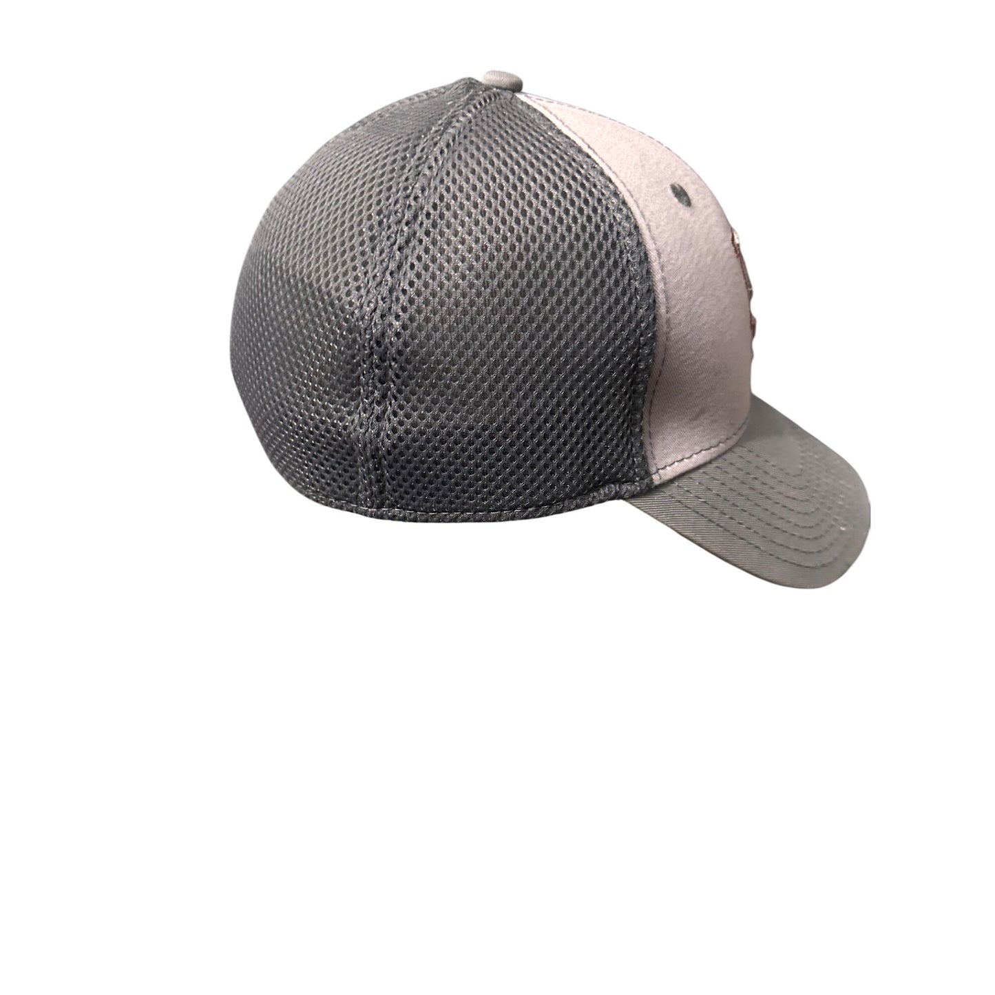 Florida State Seminoles Gray & Black Mesh Cap L/XL New Era 39 thirty