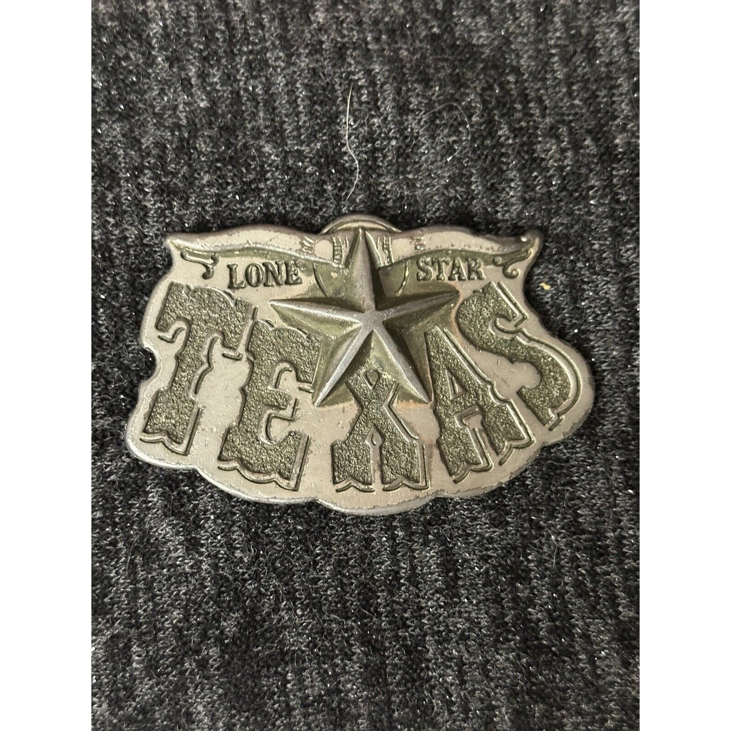 Texas Lone Star State Belt Buckle The Great American Buckle Company 1980 SN 141.