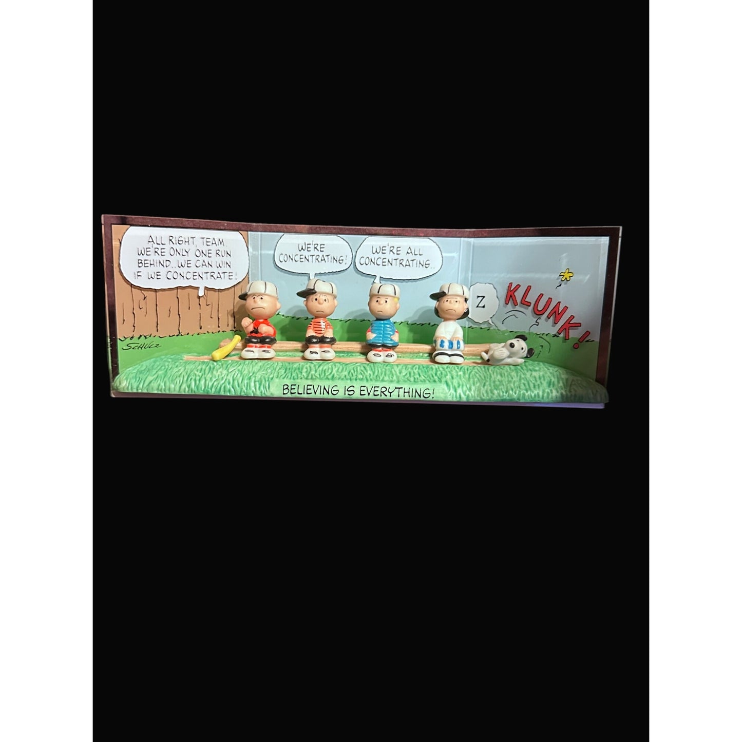 Peanuts Gallery Limited Edition Figurine "The Winning Team" By Hallmark