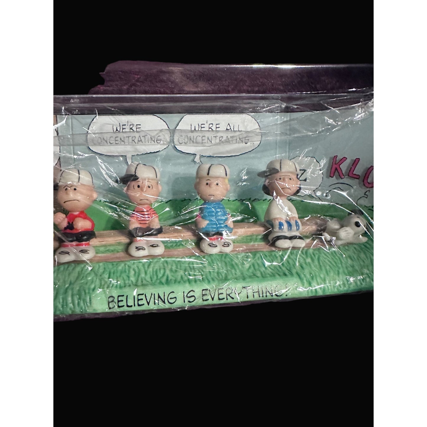 Peanuts Gallery Limited Edition Figurine "The Winning Team" By Hallmark