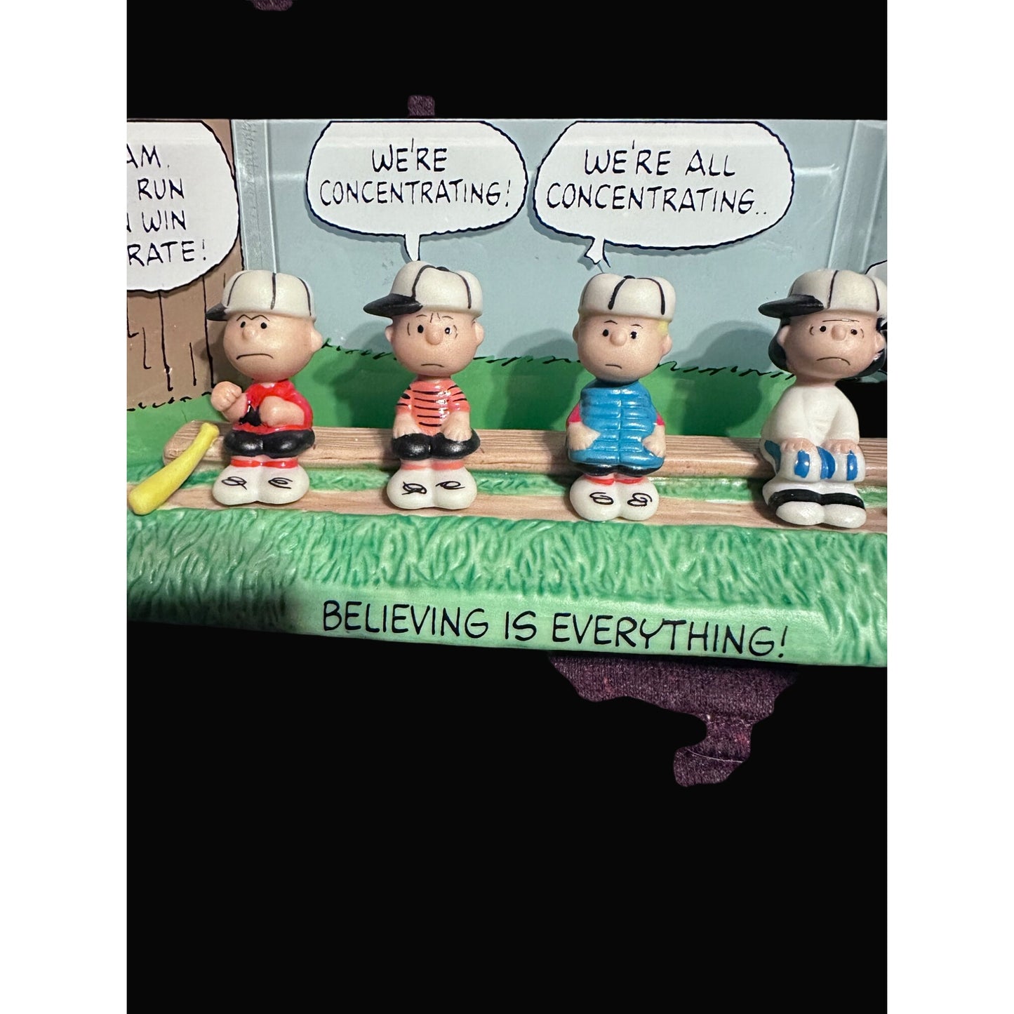 Peanuts Gallery Limited Edition Figurine "The Winning Team" By Hallmark