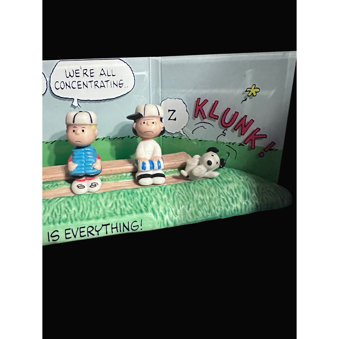 Peanuts Gallery Limited Edition Figurine "The Winning Team" By Hallmark