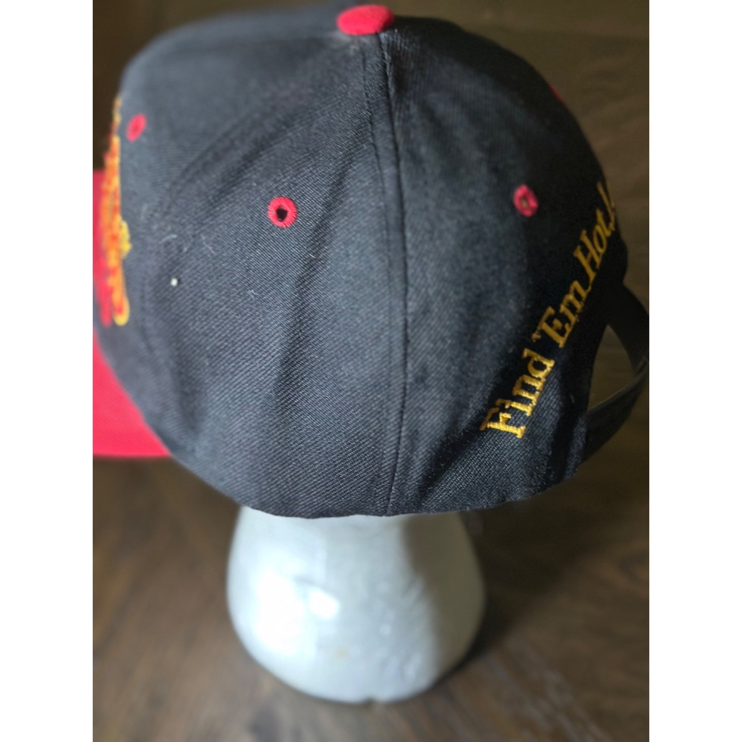 Coed Naked Firefighting Hat - "Find 'Em Hot Leave 'Em Wet" - Adjustable Snapback Embroidered