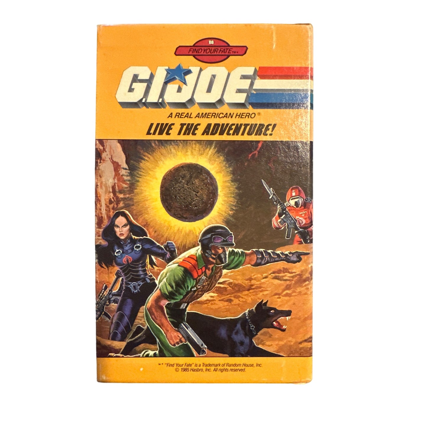 G.I. Joe Find Your Fate Adventure Books Set Of 6 1980s with box