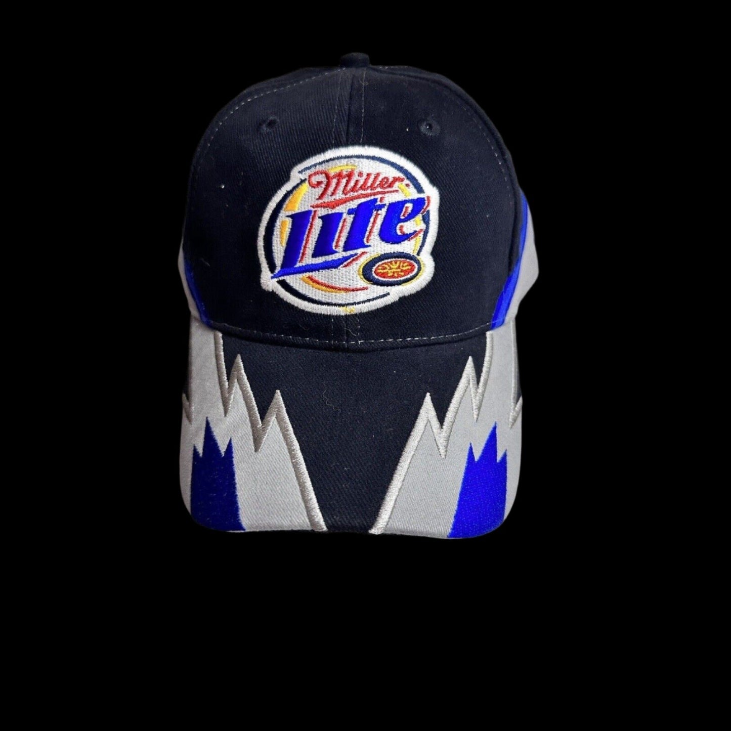 MILLER LITE RUSTY'S LAST CALL NASCAR HAT 1984-2005 PENSKE RACING #2 Embroidered