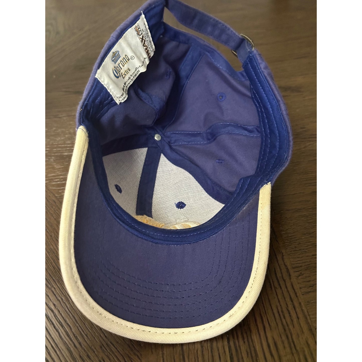 2005 Brax Corona Extra Blue Baseball Cap Adjustable Strap