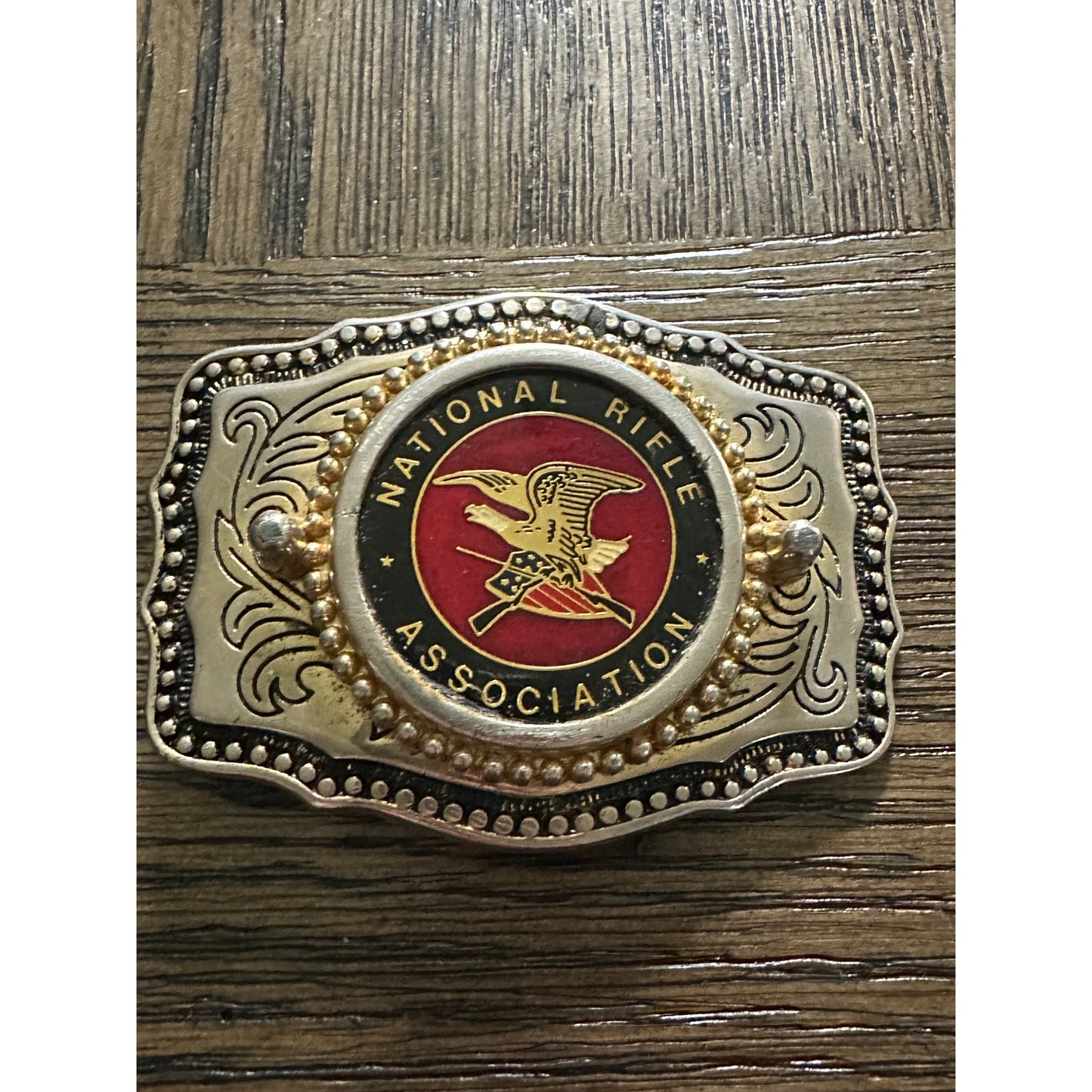 National Rifle Association Belt Buckle NRA