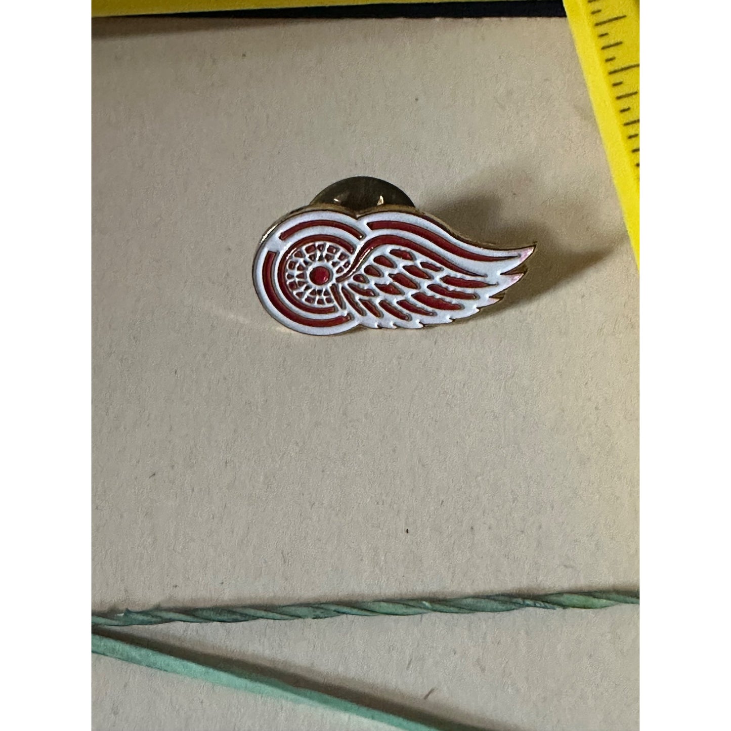 Detroit Red Wings Enamel Lapel Pin NHL Hockey Memorabilia Collectible Fan Gear