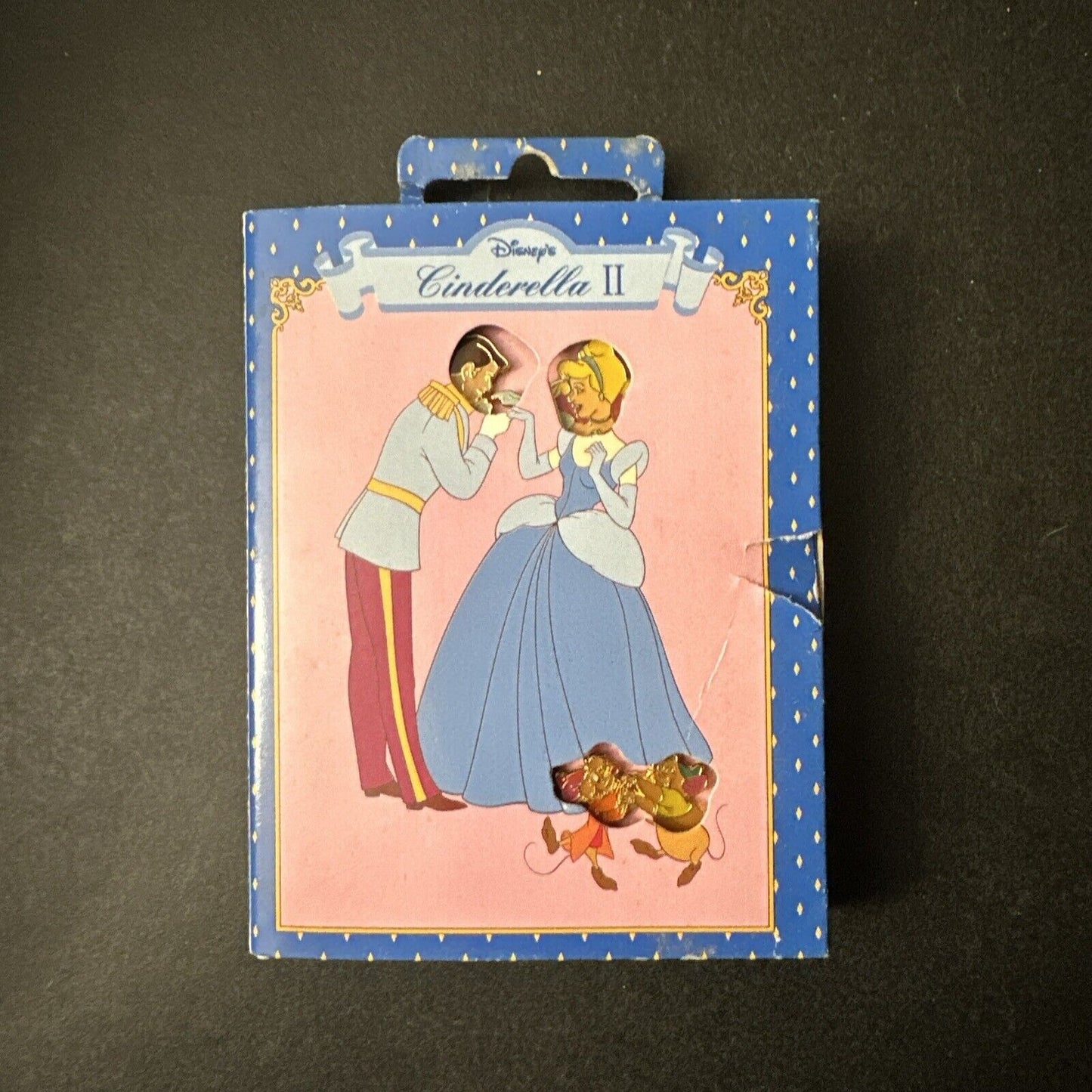 CINDERELLA II DISNEY STORE PIN SET 3 PINS PRINCE MICE PRINCESS