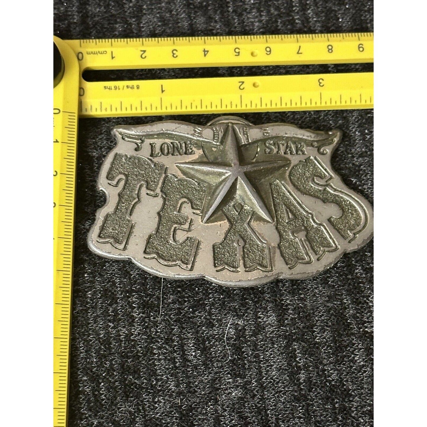 Texas Lone Star State Belt Buckle The Great American Buckle Company 1980 SN 141.