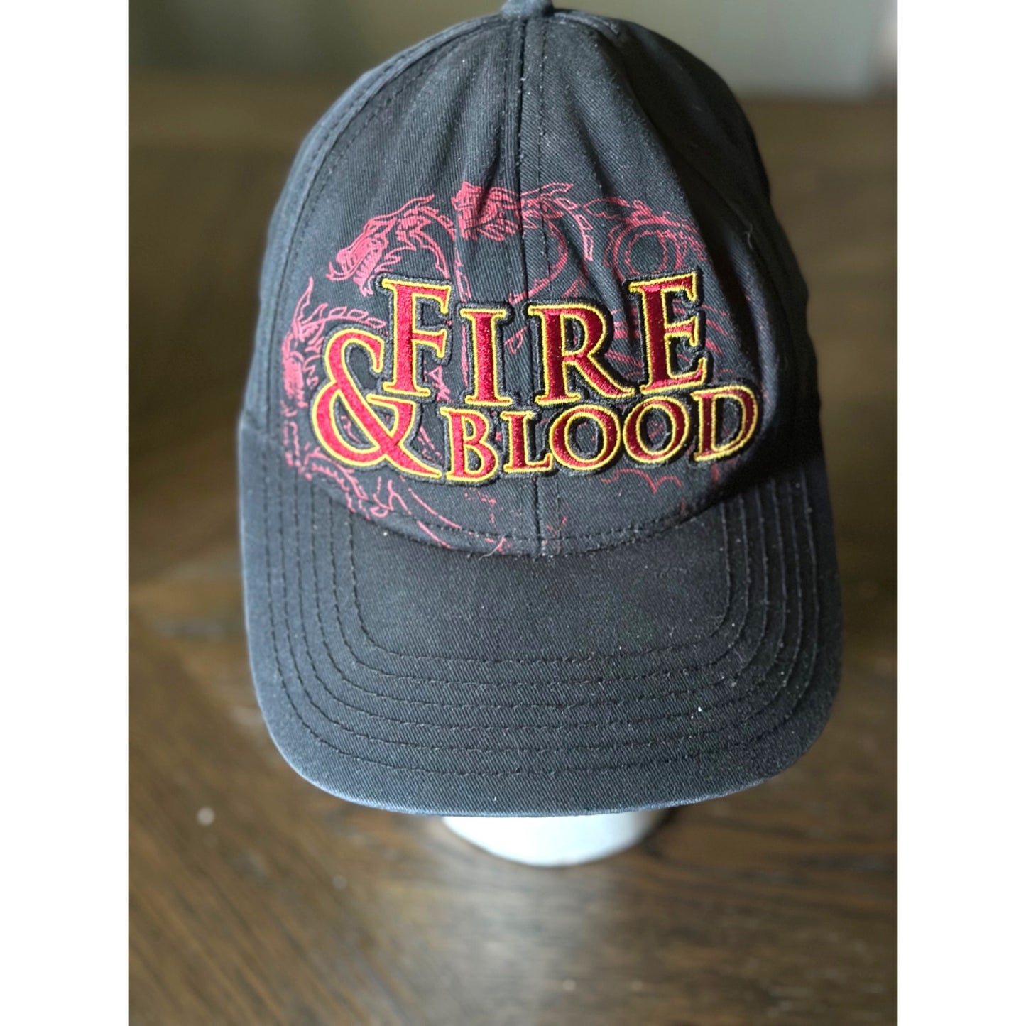 Game Of Thrones "Fire & Blood" Targaryen Snapback Hat 2014 HBO